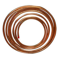 Tubo de cobre flexible Mexico 1-1/8 pulg por rollo IUSA