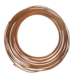 Tubo de cobre flexible 1/8 pulg