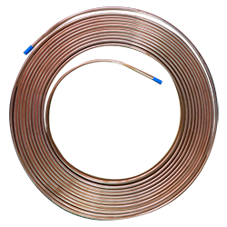 Tubo de cobre flexible 1/4 pulg