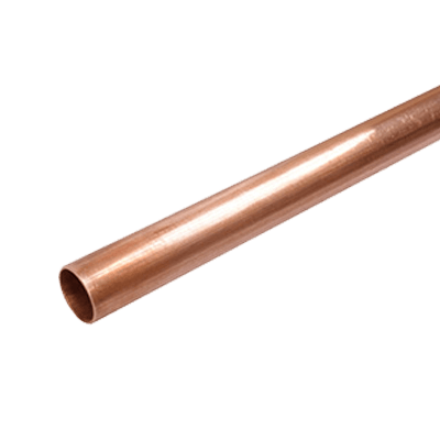 Tubo de cobre rigida 2 1/8 pulg por metro