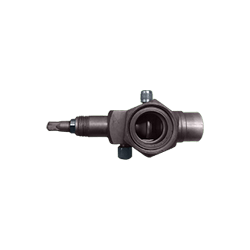 valvula de servicio para compresor maneurot V02 SAE  1 3/4 - 1 1/8 pulg mt-80-100-125-144-160