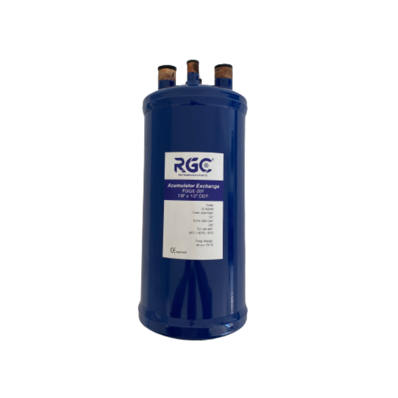 Suction accumulator heat exchanger  7/8 x 1/2 inch ODF FDQE-207 RGC
