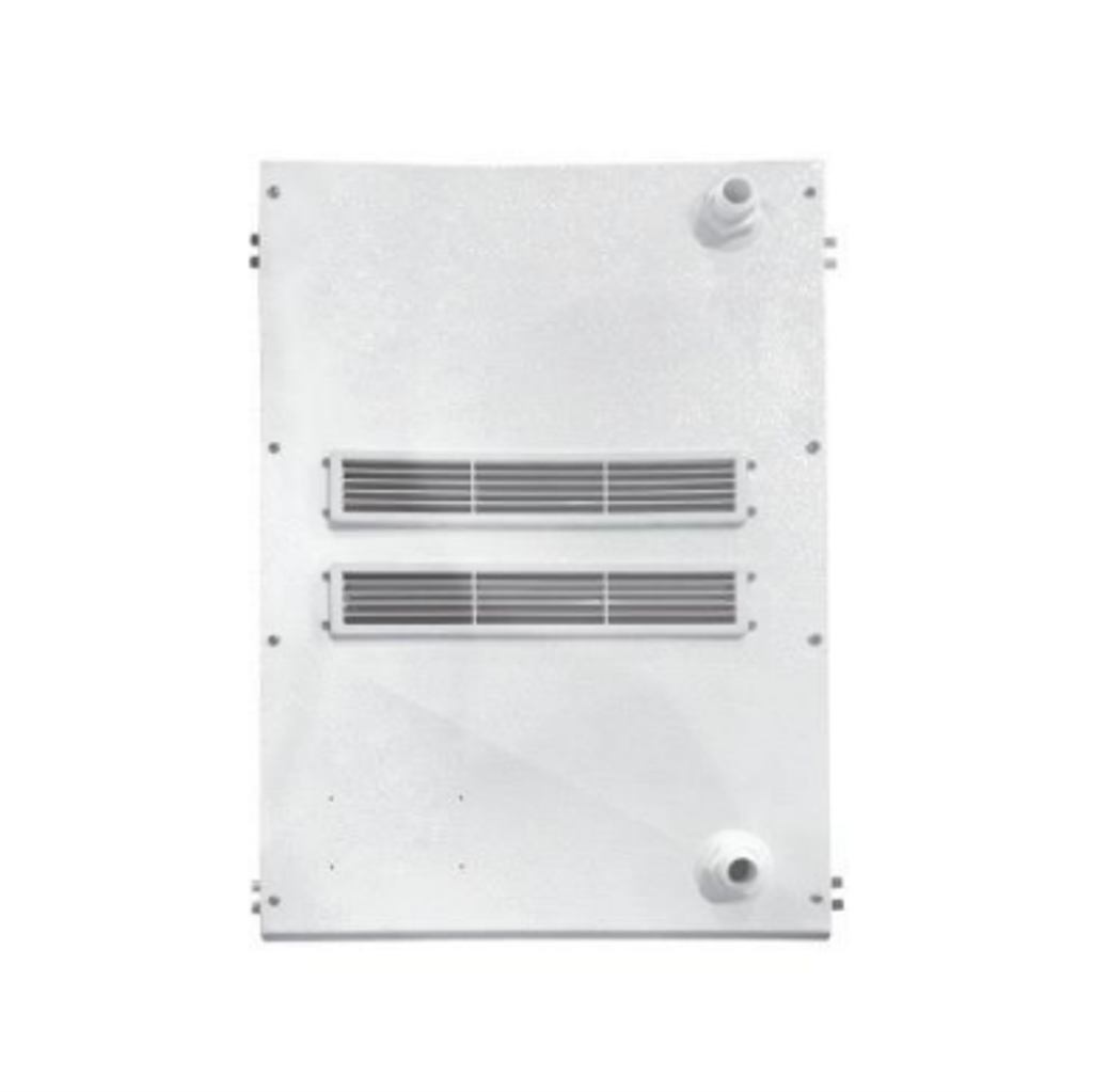 Flat evaporator 2.050 BTU 220V PH1 MBP 2 fan 12 in with heater EDL600 RGC