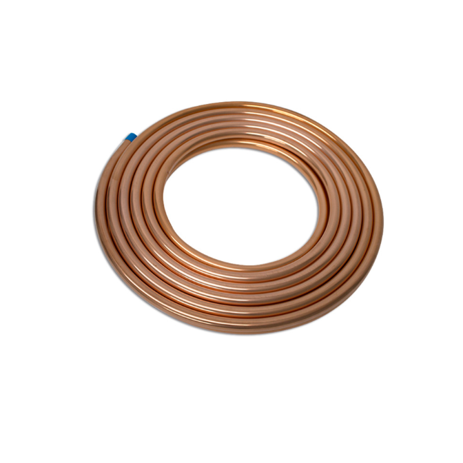 Tubo de cobre flexible 1/8 pulg rollo COPPER TUBE