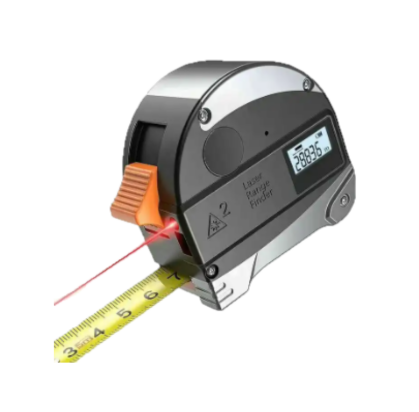 Cinta metrica 5 mts con laser de medicion 40 mts  2 en 1 RGC