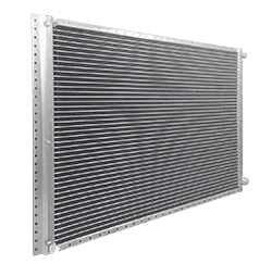 Condensador flujo paralelo 18x28 pulg x 20 mm aluminio
