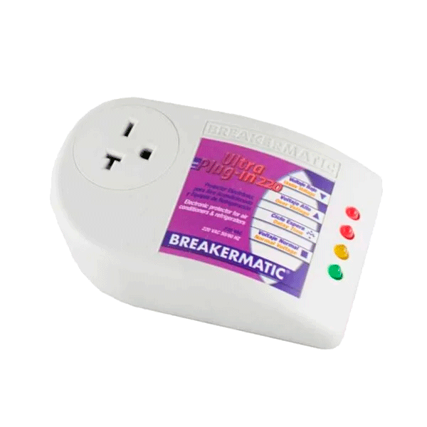 Protector electronico A/A 220V PIN-220c BREAKERMATIC
