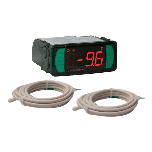 Protector electronico controlador tc-900 log 2 sondas congelacion full gauge