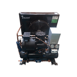 Unidad condensadora semi-sellada 8 HP R-22 220V PH3 m-b para valvula kielmann con proteccion
