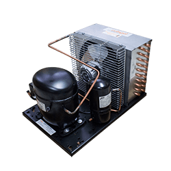 Unidad condensadora sellada 1/2 HP  2846 BTU R-404A 115V 60hz csr LBP CUBIGEL CMPT14LD6N