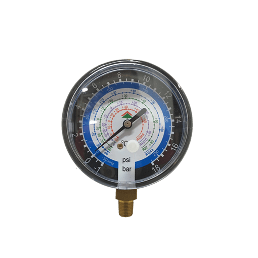 Pressure gauge only low R-134a R-404a HONGSEN