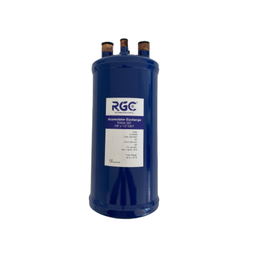 [12140046] Suction accumulator heat exchanger  7/8 x 1/2 inch ODF FDQE-207 RGC