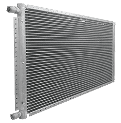 [01240013] Condensador flujo paralelo 16x28 pulg x 20 mm aluminio