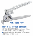 Dobla tubo palanca multiple 1/4 - 5/16 - 3/8 pulg 180° DSZH