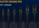 Juego de brocas expansoras 1/4 - 3/8 - 1/2 - 5/8 - 3/4 pulg ST-E900S SUPER STARS