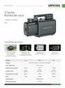 Bomba vacio 1/3 HP 1 etapa 4 CFM 110V 150 micrones S2 WIPCOOL