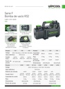 Bomba vacio 1/3 HP 1 etapa 5 CFM A3/A2L 110V 150 micrones F2R WIPCOOL