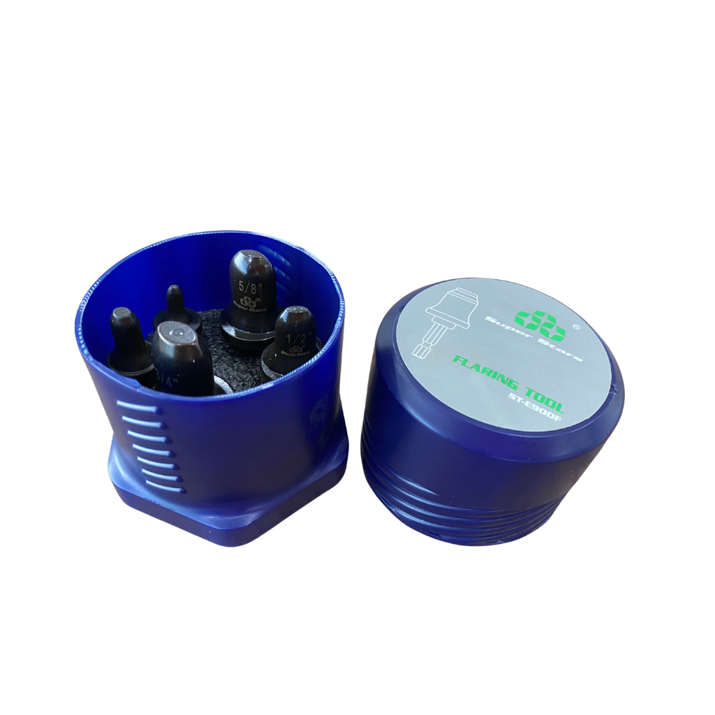 Juego de brocas flare 1/4 - 3/8 - 1/2 - 5/8 - 3/4 pulg ST-E900F SUPER STAR