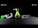 Abocinador kit 1/4 pulg - 3/4 pulg manual o para taladro EF-2LK con corta tubo y estuche plastico WIPCOOL