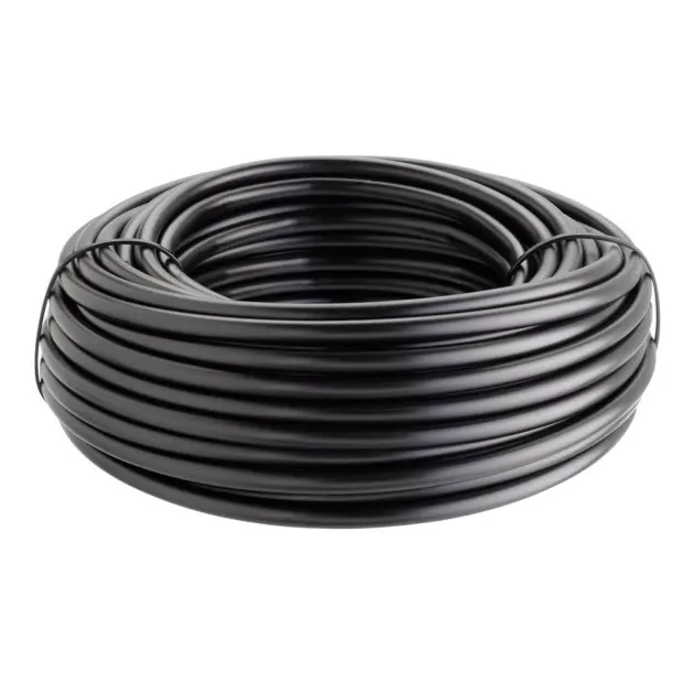 Tubo capilar thermoplastico negro 3/8 pulg ideal para linea de aceite RGC por metro
