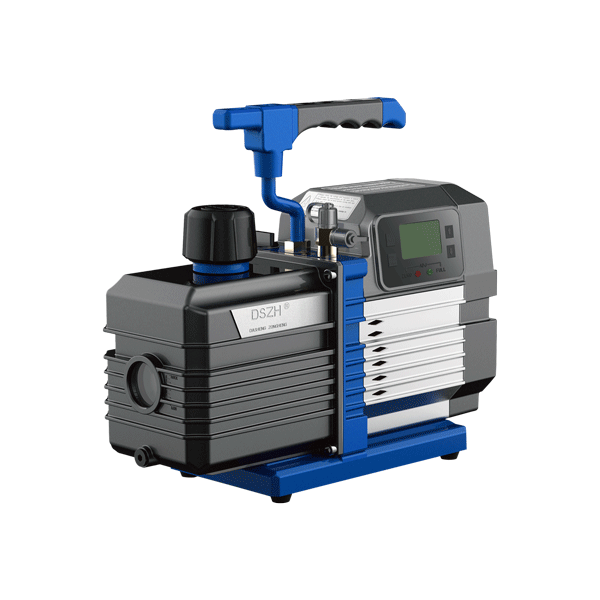 Bomba vacio 1 HP 2 etapas 6,5 CFM A3/A2L 184L/m 110V 15 microns con vacuometro  WK-6IBM DSZH