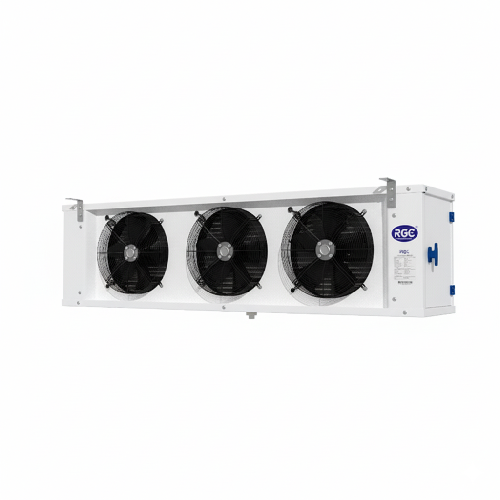 Evaporador perfil medio 14.3kW 12 HP 220V PH3 48.835 BTU LBP 3 fan 20 pulg con resistencia IDL-14.3/85T RGC