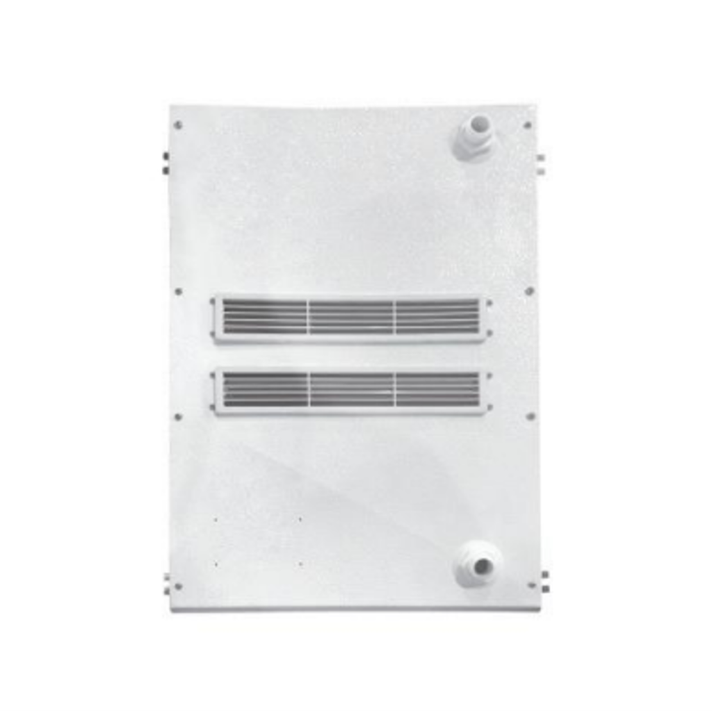 Evaporador plano 2.732 BTU 220V PH1 MBP 2 fan 2 pulg con resistencia EF-0.8/4.6 RGC