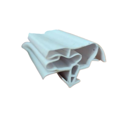 Empacadura de nevera a presion o tipo flecha color blanca rollo 50 mts