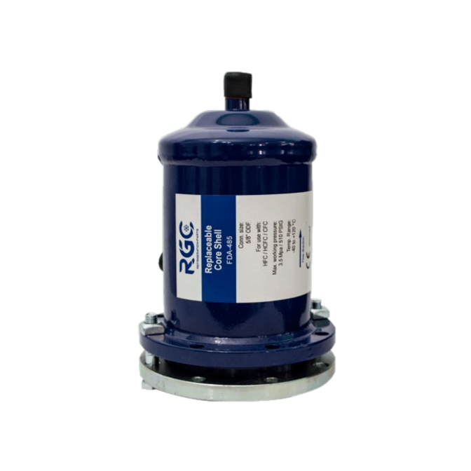 Filter drier shell 1 core 2-1/8 in ODF FDA-4817 RGC