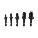 Copper tube flare drill bit set 1/4 - 3/8 - 1/2 - 5/8 - 3/4 inch ST-E900F RGC