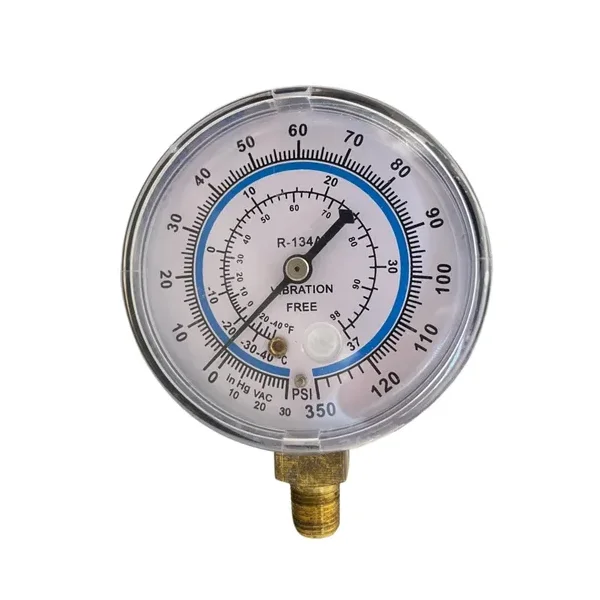Single Gauge R-134a R-404A R-22 female connector 1/4 inch RGC
