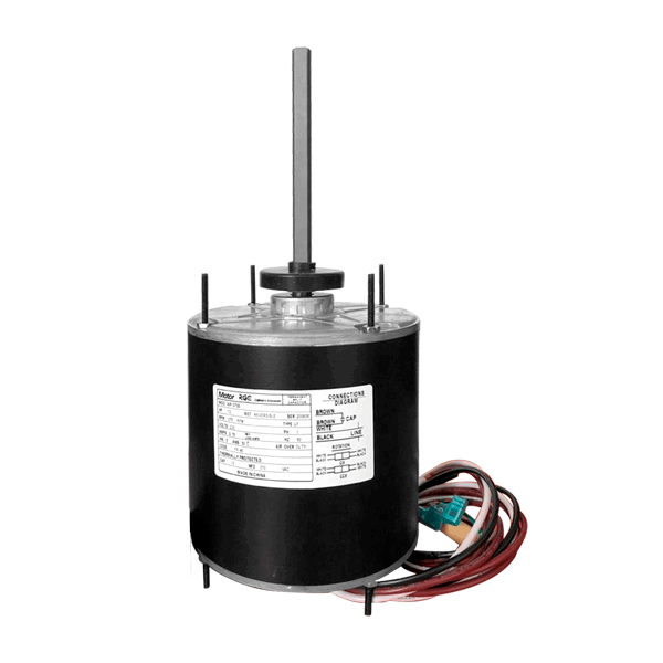 Motor de 1 eje A/A Condensador 1/2 pulg 1 HP 220V 1.075 R.P.M. RGC