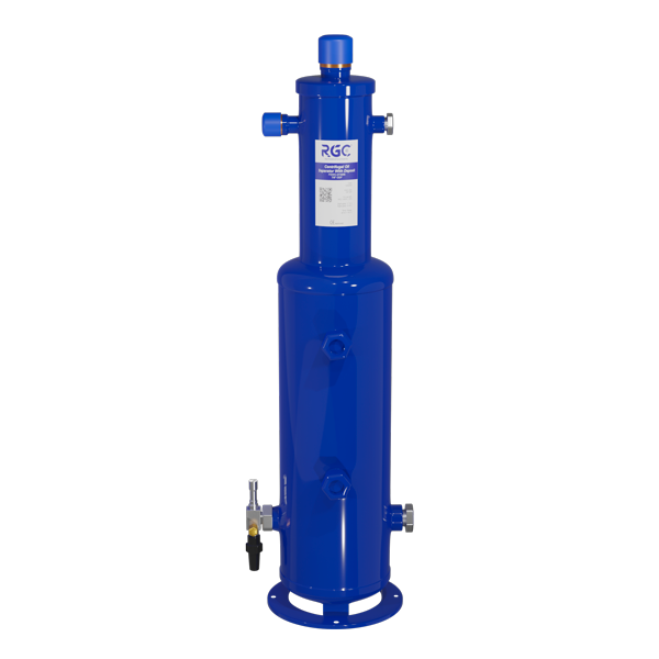 Centrifugal oil separator 1-1/8 in with reservoir RGC