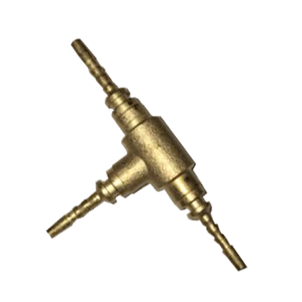 Tee insert sin tuerca para capilar termoplastico RGC