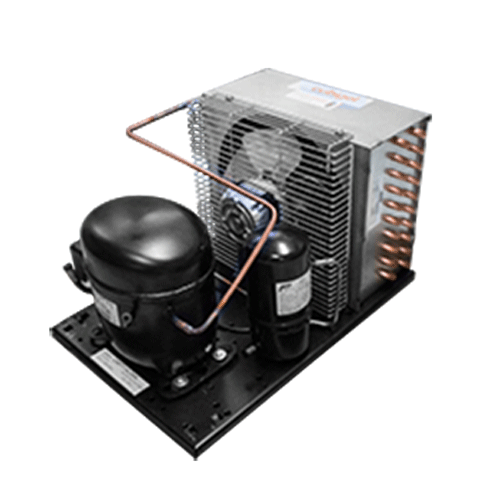 Unidad condensadora 1/2 HP 2.846 BTU R-404A 115V LBP con Receptor Líquido CUBIGEL CMPT14LD3N