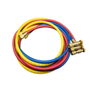 Set manguera para manometro 60 pulg 4.000 psi R-410A 1/4" x 5/16" con valvula MRH-1SV WIPCOOL