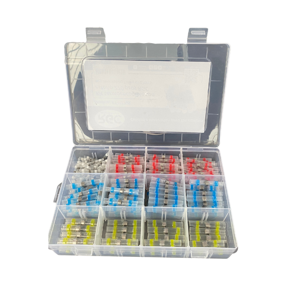 Termoencogible con estaño kit 270 pz