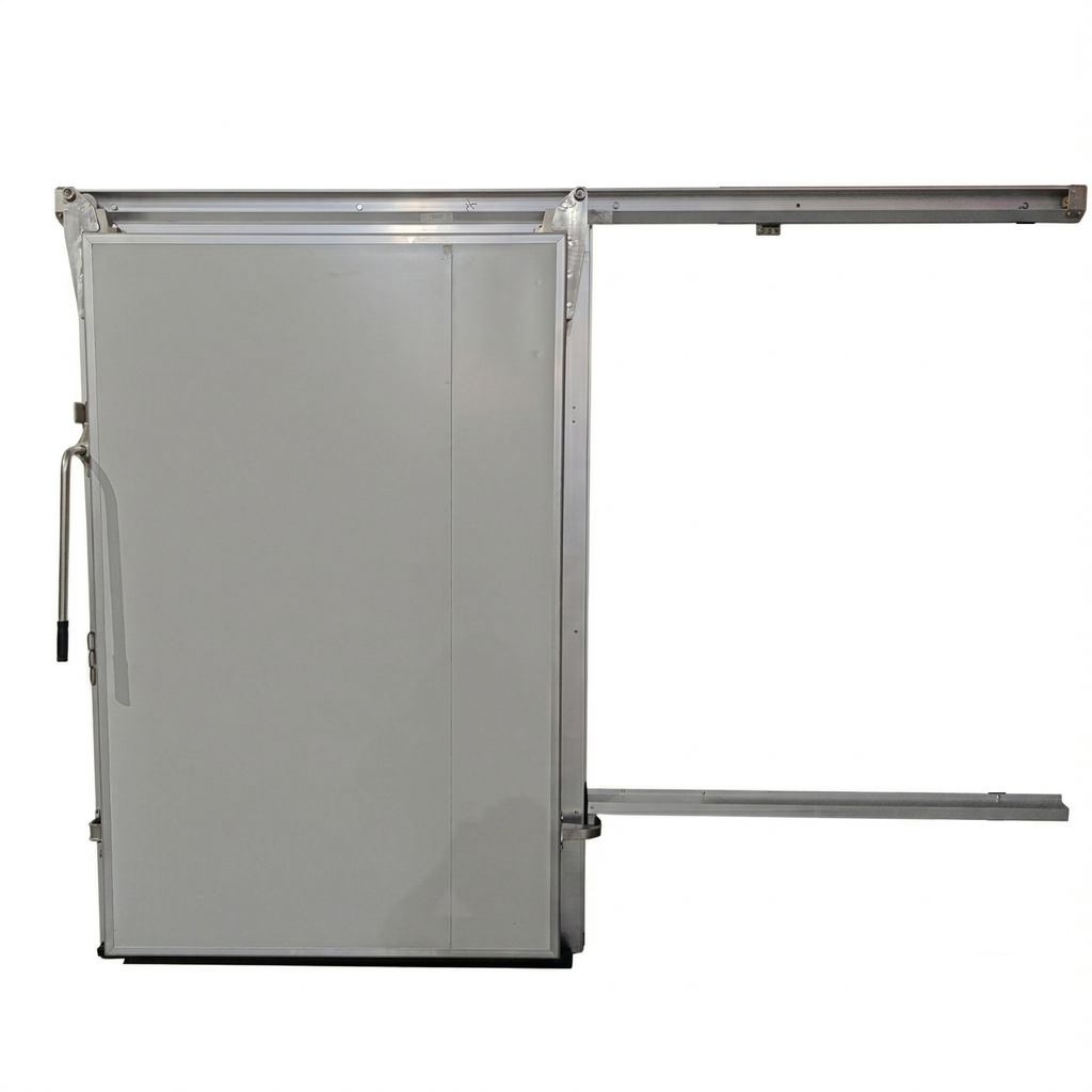 Puerta corrediza derecha 120 x 200 cm marco 146 x 213 cm Con Resistencia 220V RGC