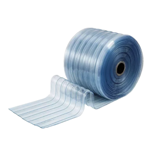 Ribbed PVC curtain -10°+50°C 50m 200mm 2mm RGC