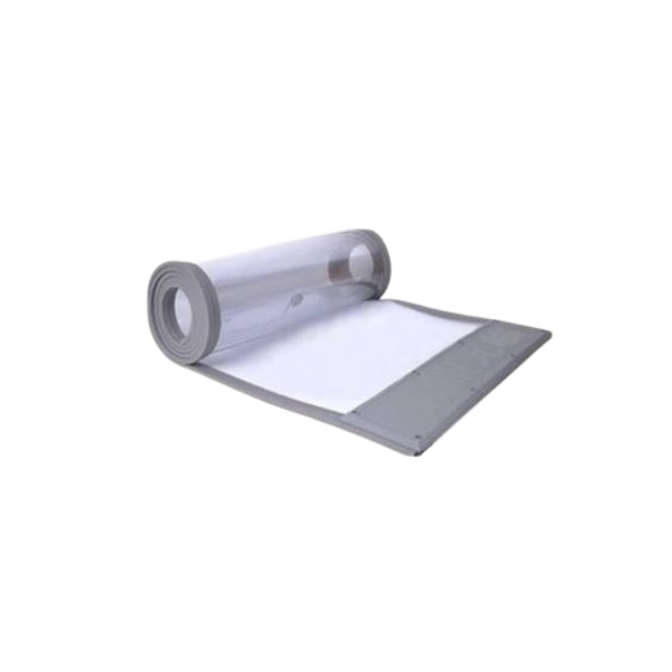 Cortina lisa PvC magnetica para cava cuarto -30°+50°c rollo 25 mts 400mm 2mm RGC (copia)