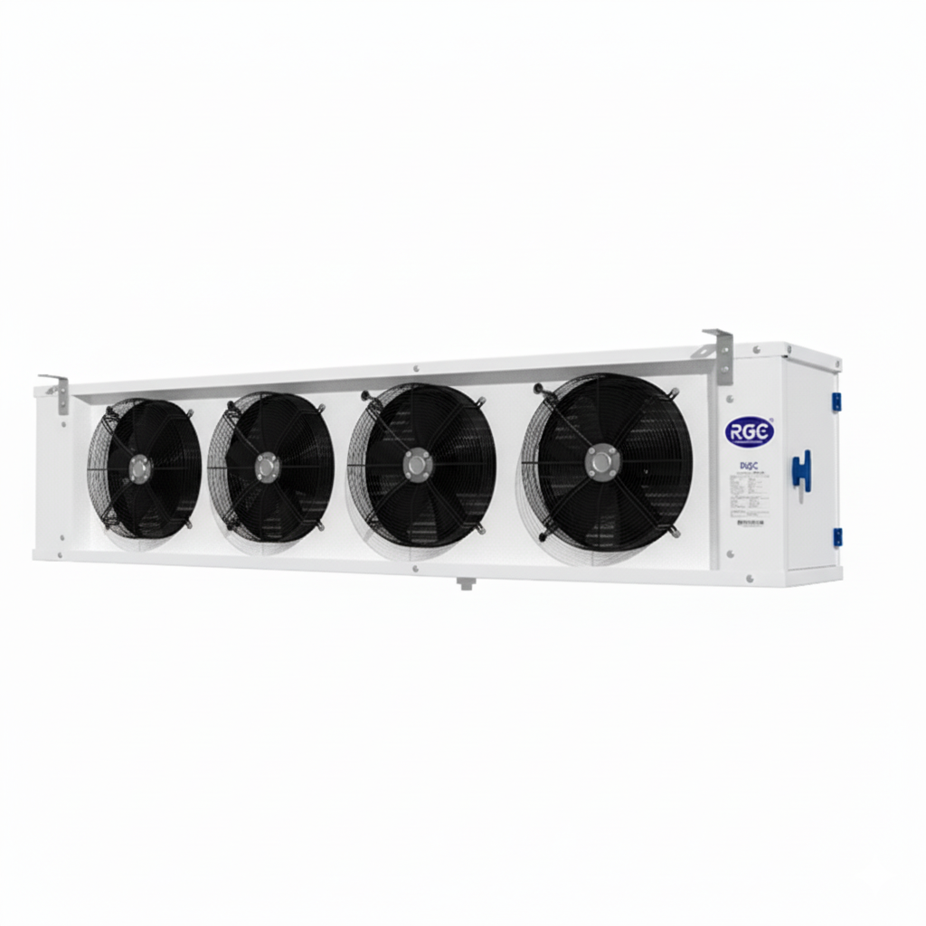 Evaporador perfil medio 37.4kW 30 HP 220V PH3 127.609 BTU MBP 4 fan 22 pulg con resistencia IDM-37.4/200T RGC