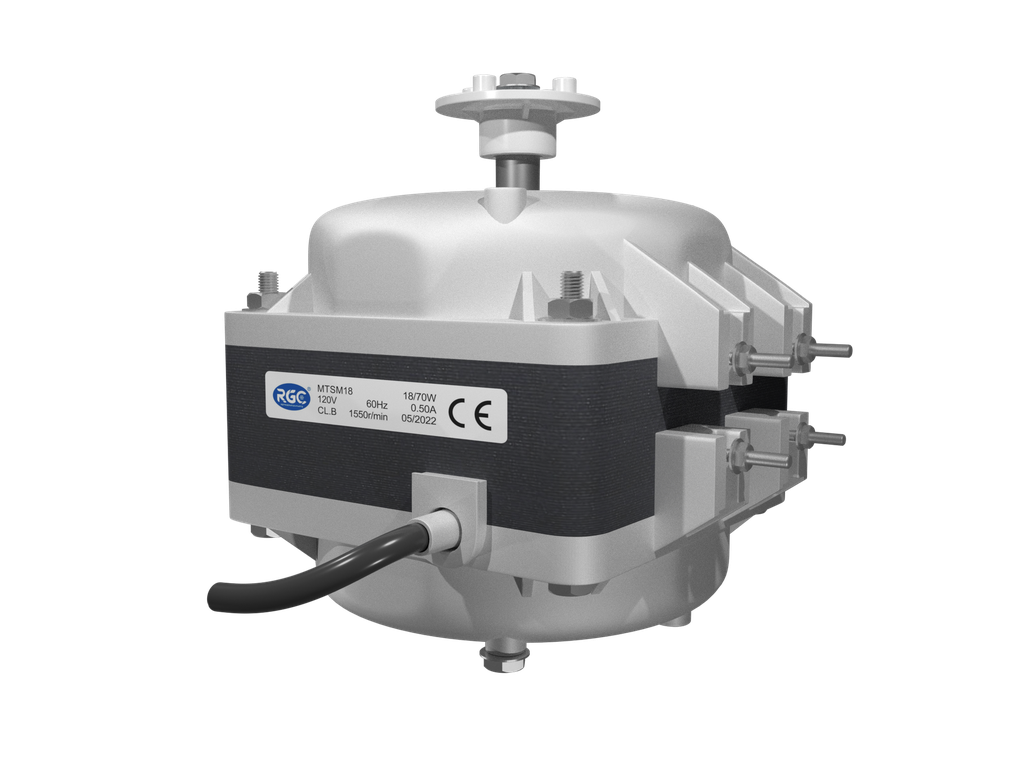 Motor con rodamiento 18W 110V-220V 60Hz 1550 R.P.M. CCW MPSB18 RGC
