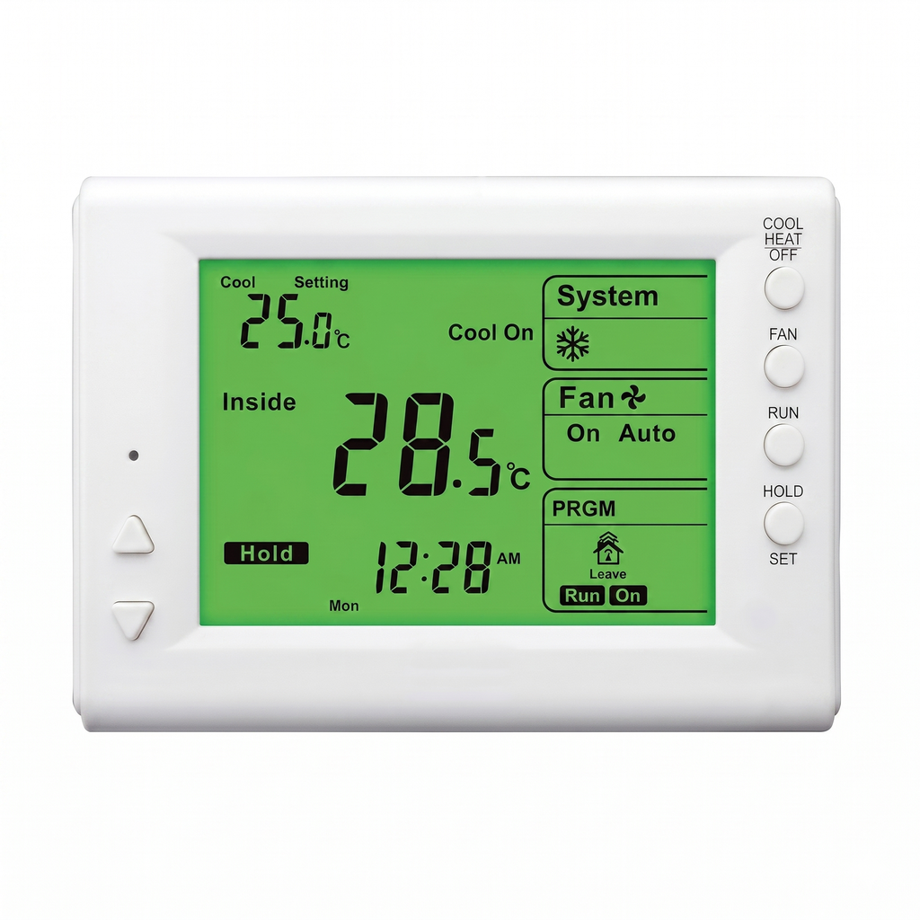 A/C thermostat 2 stages 5+2 prog TA-HZ03 24VAC 50/60Hz WIFI RGC