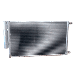 Condensador flujo paralelo 14x24 pulg x 20 mm aluminio con filtro