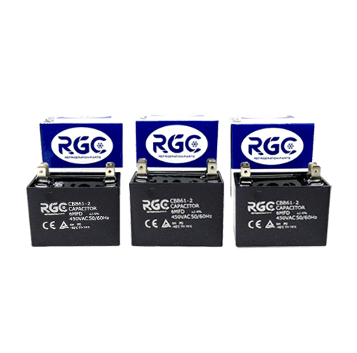 Run capacitor 6 MFD 450V CBB61-2 RGC