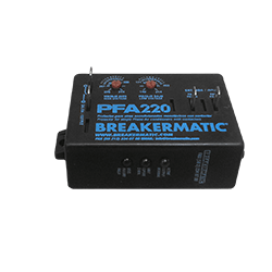 Protector electronico A/A 220V pfa-220a BREAKERMATIC para contactor
