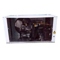 Unidad condensadora rotativa 1 HP R-22 220V alta para valvula cuarto basura