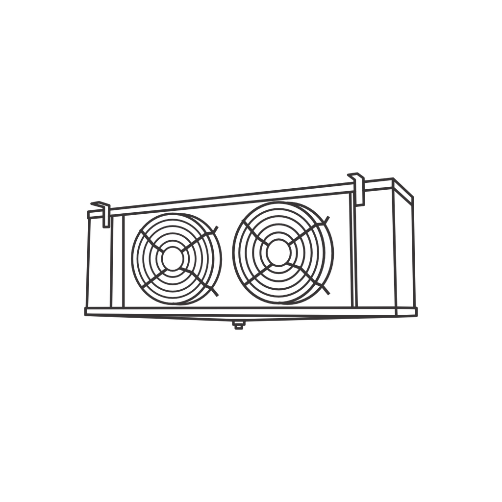 Evaporadores para refrigeración / Difusores cúbicos