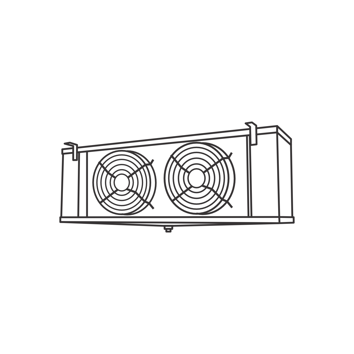 Evaporadores para refrigeración / Difusores cúbicos