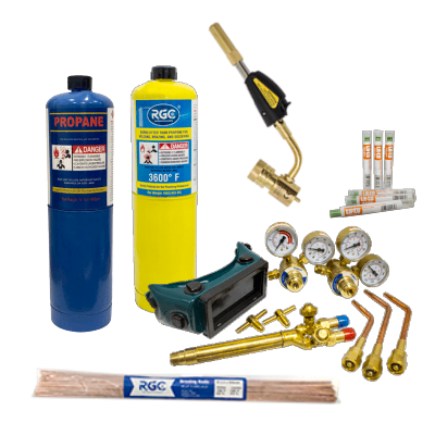 Refrigeration Components / Soldaduras y equipos para soldar